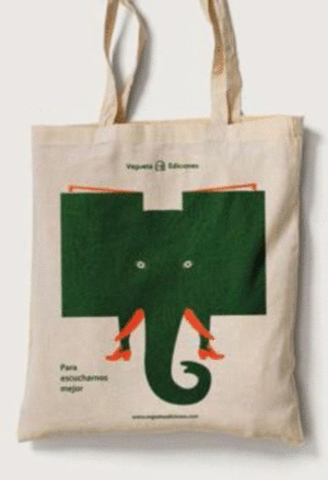 BOLSA TOTE BAG ELEFANTE