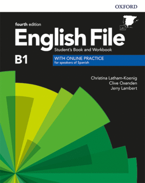 ENGLISH FILE 4TH ED B1. STUDENT AND WORKB WITHOUT KEY PACK