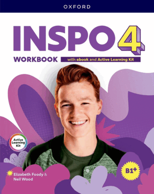 INSPO 4 WORKBOOK WITH EBOOK AND ACTIVE LEARNING KIT