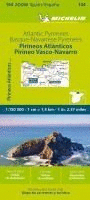PIRINEOS ATLANTICOS, PIRINEO VASCO-NAVARRO (1:150.000) - MAPA ZOOM