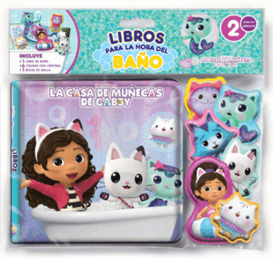LA CASA DE MUÑECAS DE GABBY (LIBRO BAÑO)