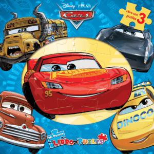 CARS (LIBRO+3 PUZZLES)
