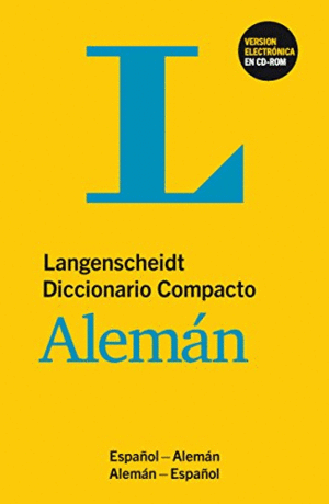 DICCIONARIO COMPACTO ESPAÑOL;ALEMAN+CD