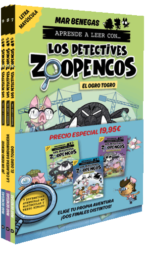 PACK APRENDE A LEER CON... ¡LOS DETECTIVES ZOOPENC