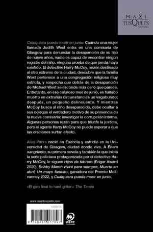 CUALQUIERA PUEDE MORIR EN JUNIO (SERIE HARRY MCCOY