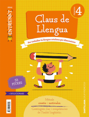 QUADERN LLENGUA SERIE ENTRENAT 4 PRIMARIA