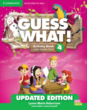 GUESS WHAT! LEVEL 4 ACTIVITY BOOK WITH DIGITAL PACK AND HOME BOOKLET SPECIAL EDITION FOR SPAIN UPDATED
