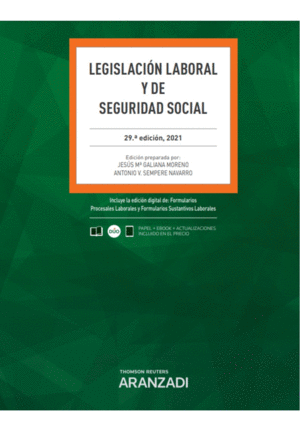 LEGISLACIÓN LABORAL Y DE SEGURIDAD SOCIAL (PAPEL + E-BOOK)