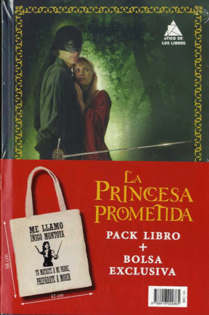 PACK LA PRINCESA PROMETIDA CON BOLSA