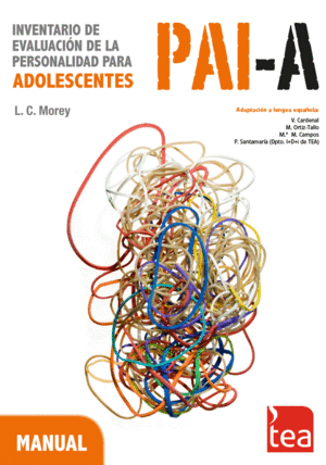 PAI-A, INVENTARIO DE EVALUACIÓN DE LA PERSONALIDAD PARA ADOLESCENTES