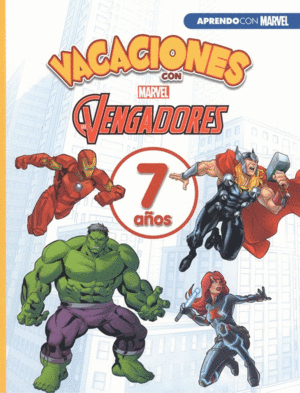 CUADERNO VACACIONES MARVEL 7 A?OS