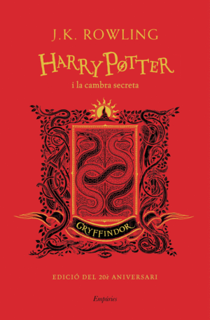 HARRY POTTER I LA CAMBRA SECRETA (GRYFFINDOR) VERMELL