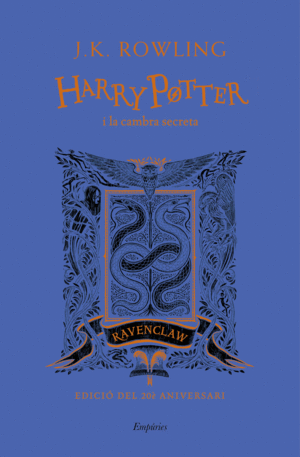 HARRY POTTER I LA CAMBRA SECRETA (RAVENCLAW) BLAU