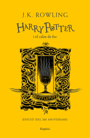 HARRY POTTER I EL CALZE DE FOC (HUFFLEPUFF) GROC