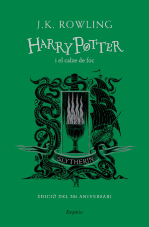 HARRY POTTER I EL CALZE DE FOC (SLYTHERIN) VERD