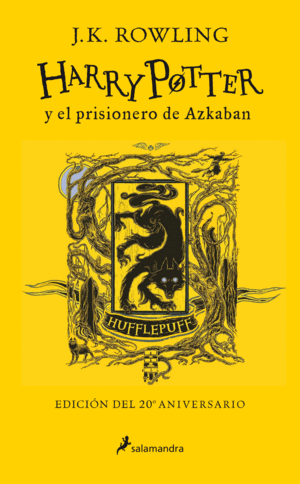 HARRY POTTER Y EL PRISIONERO DE AZKABAN AMARILLO (EDICIÓN HUFFLEPUFF DEL 2