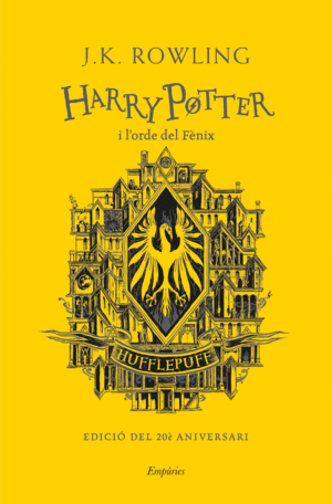 HARRY POTTER I L'ORDE DEL FÈNIX (HUFFLEPUFF) GROC