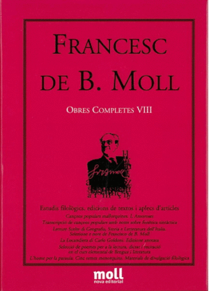 OBRES COMPLETES VIII FRANCESC DE BORJA MOLL