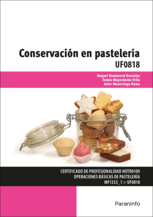 CONSERVACIÓN EN PASTELERÍA