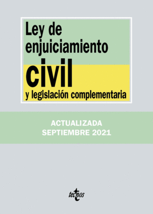 LEY DE ENJUICIAMIENTO CIVIL Y LEGISLACIÓN COMP. 2021/22