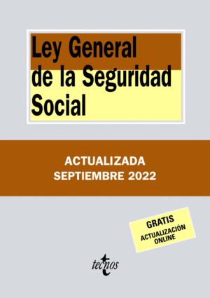 LEY GENERAL DE LA SEGURIDAD SOCIAL