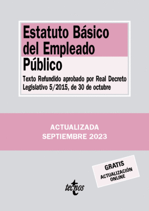 ESTATUTO BÁSICO DEL EMPLEADO PÚBLICO 2023