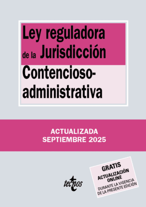 LEY REGULADORA DE LA JURISDICCIÓN CONTENCIOSO-ADMINISTRATIVA