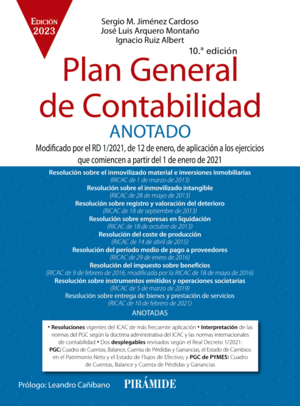 PLAN GENERAL DE CONTABILIDAD ANOTADO