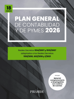 PLAN GENERAL DE CONTABILIDAD 2026
