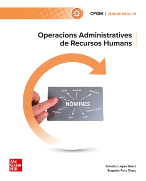 OPERACIONS ADMINISTRATIVES DE RECURSOS HUMANS