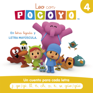 POCOYÓ. LECTOESCRITURA - LEO CON POCOYÓ. UN CUENTO PARA CADA LETRA J, GE/GI, LL,