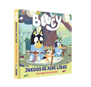 BLUEY. LIBRO DE CARTÓN CON SOLAPAS - JUEGOS AL AIRE LIBRE