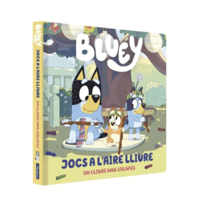 BLUEY CARTON SOLAPAS. JOC A L'AIRE LLIUR