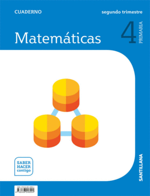 CUADERNO MATEMATICAS 4 PRIMARIA 2 TRIM SABER HACER CONTIGO