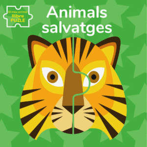 ANIMALS SALVATGES.EL MEU PRIMER LLIBRE PUZLE(VVKID