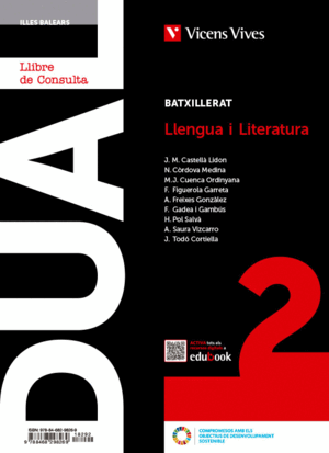 DUAL 2. LLENGUA I LITERATURA. BALEARS. LLIBRE CONSULTA I ACTIVITATS AMB PROJECTE