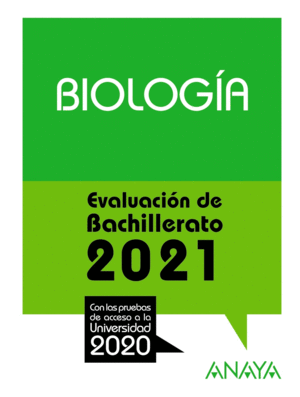 BIOLOGÍA 2021 EVALUACIÓN BACHILLERATO