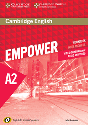 CAMBRIDGE ENGLISH EMPOWER FOR SPANISH SPEAKERS A2 WORKBOOK WITH ANSWERS, WITH DO
