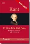 KANT, CRÍTICA DE LA RAÓ PURA. PRÒLEG B (2A EDICIÓ) VII - XXXVII.