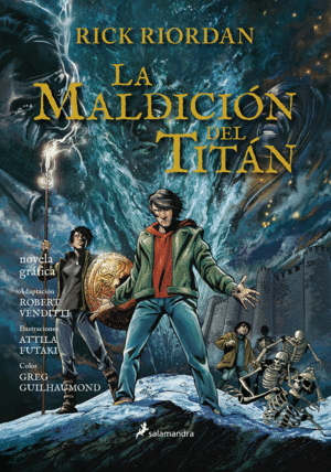 LA MALDICIÓN DEL TITÁN (PERCY JACKSON Y LOS DIOSES DEL OLIMPO [NOVELA GRÁFICA] 3