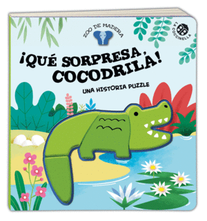 QUE SORPRESA COCODRILA UNA HISTORIA PUZZLE