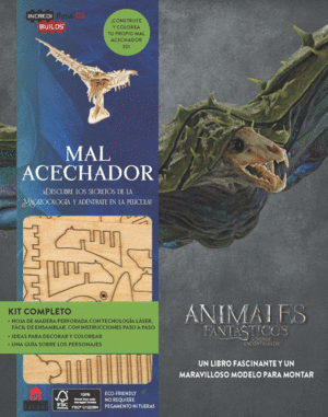INCREDIBUILDS ANIMALES FANTASTICOS MAL ACECHADOR