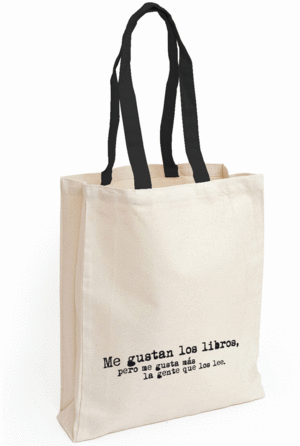 BOLSA ME GUSTAN LOS LIBROS NE