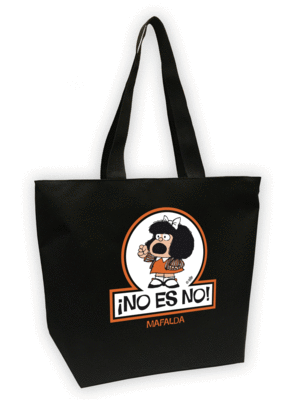 BOLSA MEGA SHOPPER MAFALDA - NO ES NO