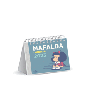 CALENDARIO MAFALDA 2023 TACO AZUL CLARO