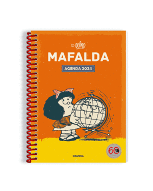 AGENDA MAFALDA 2024, ANILLAS NARANJA