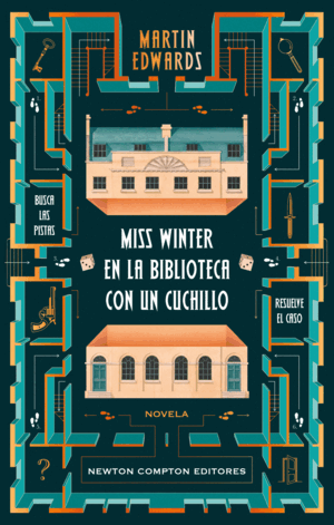 MISS WINTER EN LA BIBLIOTECA CON UN CUCHILLO