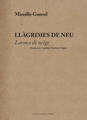 LLÀGRIMES DE NEU